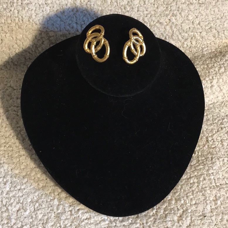 Gold Tone Earrings
